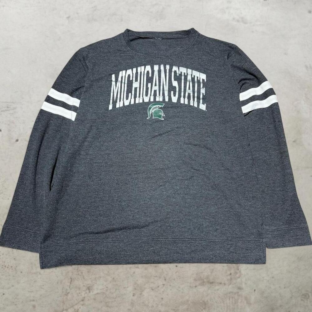 Michigan State Spartans Womens Sweatshirt Crewneck XL 2X